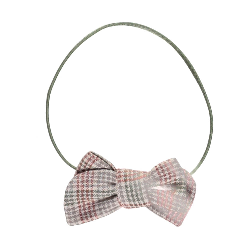 Eleanor Baby Bow - Vintage Plaid