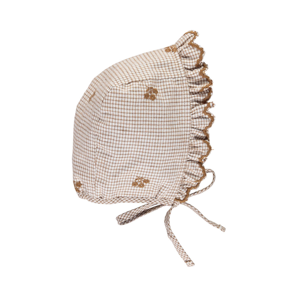 Olivia Bonnet Pin - Check